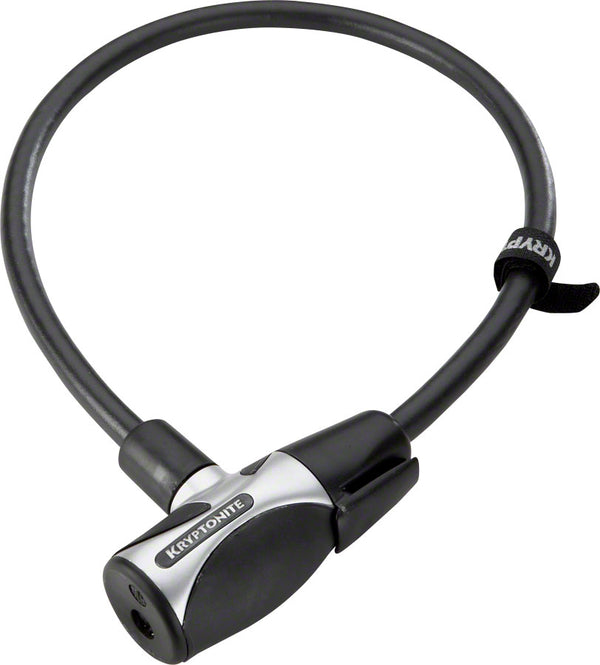 Kryptonite KryptoFlex 1265 Cable Lock - Keyed 65cm x 12mm Black