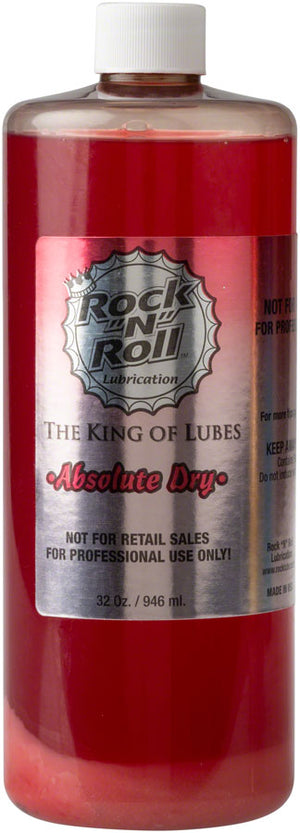 Rock 'N' Roll AbsoluteDry Bike Chain Lube - 32oz Drip
