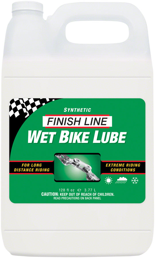 Finish line Wet Bike Lubricant 1 Gallon Jug Wet