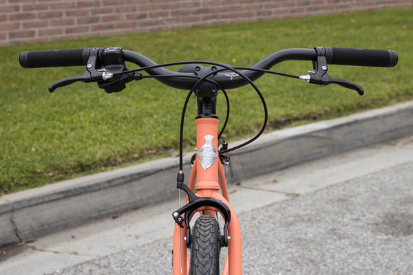 Fairdale Lookfar Step-Thru Matte Coral Red in S/M