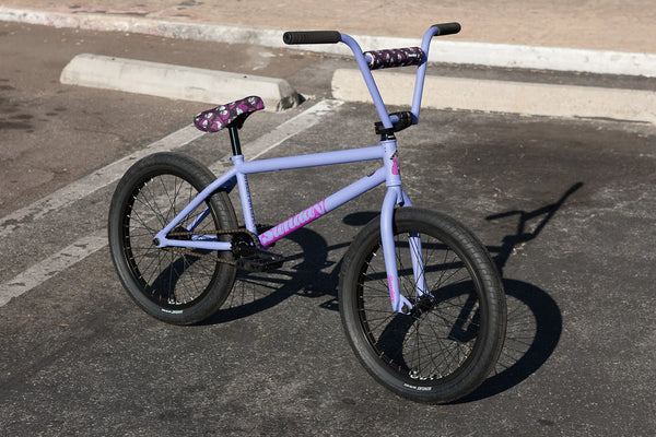 Sunday Street Sweeper BMX Bike (20.75" Toptube) (Matte Blue-Lavender) (Jake Seeley) (Freecoaster) (Left Hand Drive)