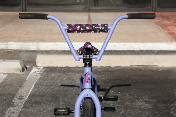 Sunday Street Sweeper BMX Bike (20.75" Toptube) (Matte Blue-Lavender) (Jake Seeley) (Freecoaster) (Left Hand Drive)