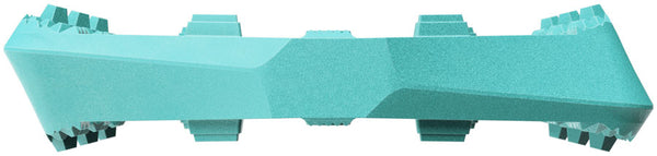 Crankbrothers Stamp 0 Pedals - Platform Composite 9/16" Turquoise Large