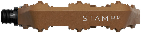 Crankbrothers Stamp 0 Pedals - Platform Composite 9/16" Brown Large