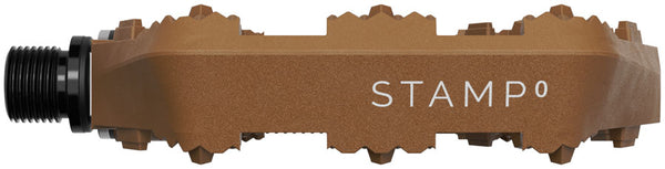 Crankbrothers Stamp 0 Pedals - Platform Composite 9/16" Brown Small