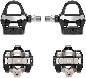 Garmin Rally RK/XC210 Power Meter Pedals Bundle - Clipless Composite/Alloy 9/16
