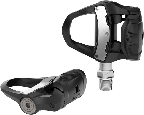 Garmin Rally RK110 Power Meter Pedals - Single Sided Clipless Composite 9/16" BLK Pair Single-Sensing LOOK KEO