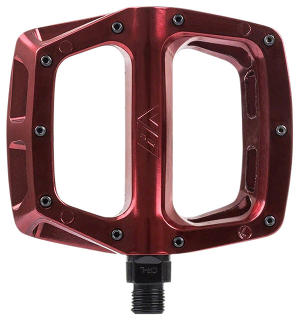 DMR V8 Pedals - Platform Aluminum 9/16" Electric Red