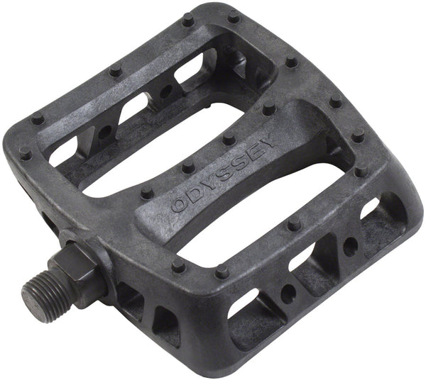 Odyssey Twisted PC Pedals - Platform Composite/Plastic 1/2" Black