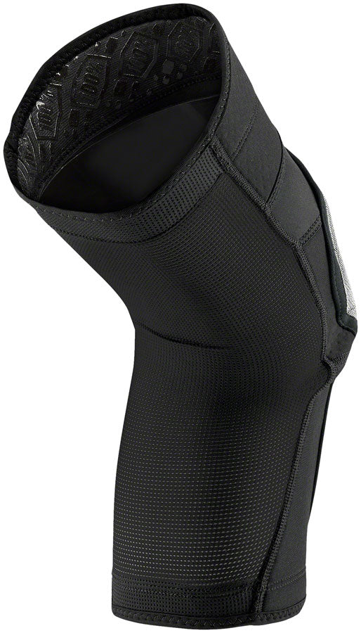 100% Ridecamp Knee Guards - Black/Gray Large