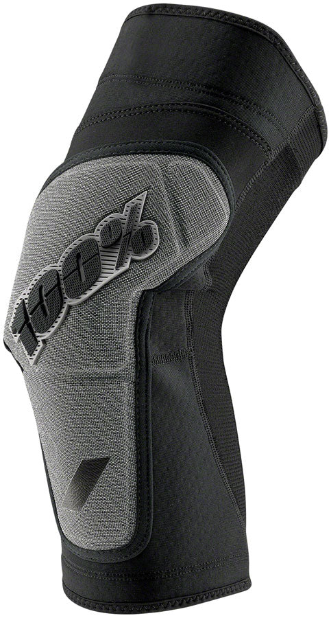 100% Ridecamp Knee Guards - Black/Gray X-Large