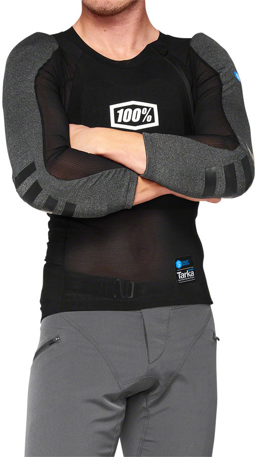 100% Tarka Long Sleeve Body Armor - Black Small