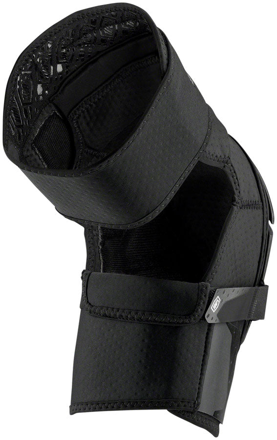 100% Fortis Knee Guards - Black Small/Medium