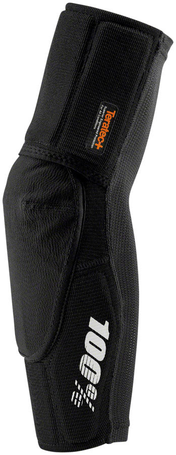 100% Teratec + Elbow Guards - Black Large