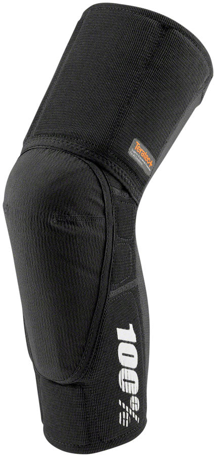 100% Teratec + Knee Guards - Black Medium