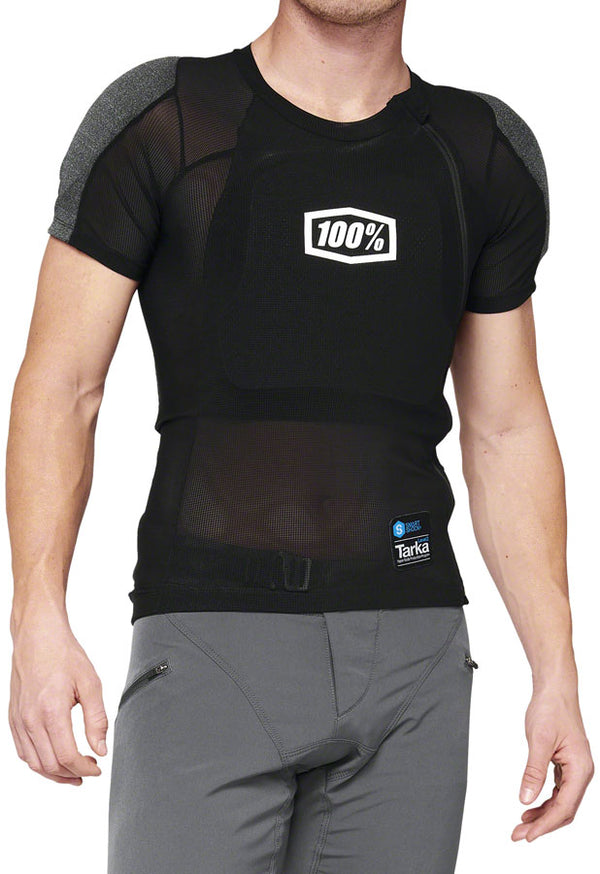 100% Tarka Short Sleeve Body Armor - Black Small