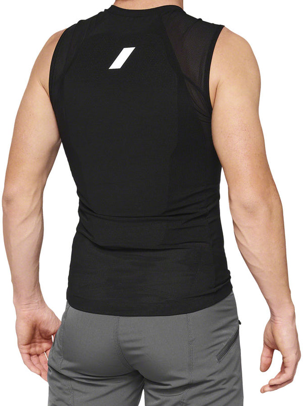 100% Tarka Protective Vest - Black Medium