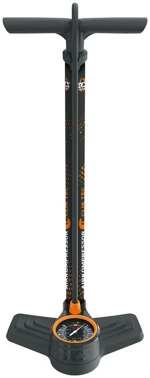 SKS Airkompressor ClikTek 10.0 Floor Pump - 144 PSI  900mm Hose 80mm Gauge
