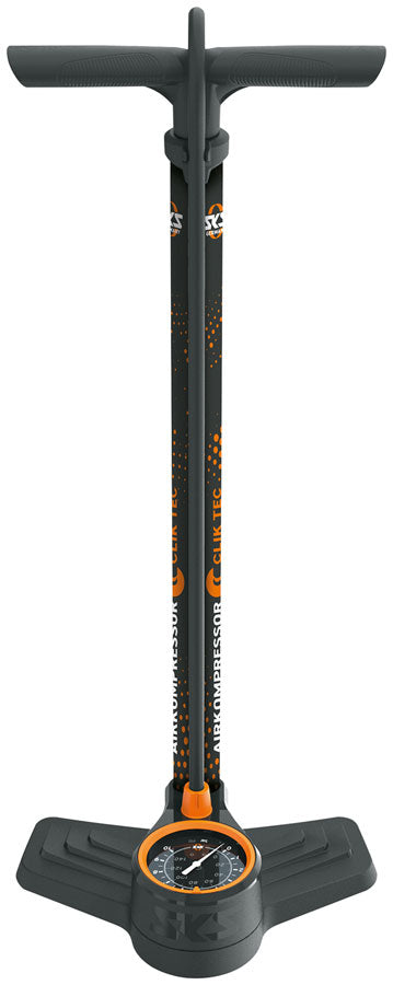 SKS Airkompressor ClikTek 10.0 Floor Pump - 144 PSI  900mm Hose 80mm Gauge