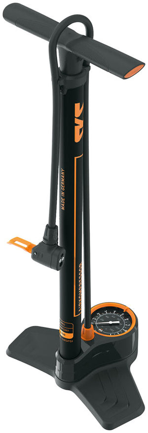 SKS Airkompressor 10.0 MV Valve Floor Pump - 144 PSI 900mm Hose 80mm Gauge