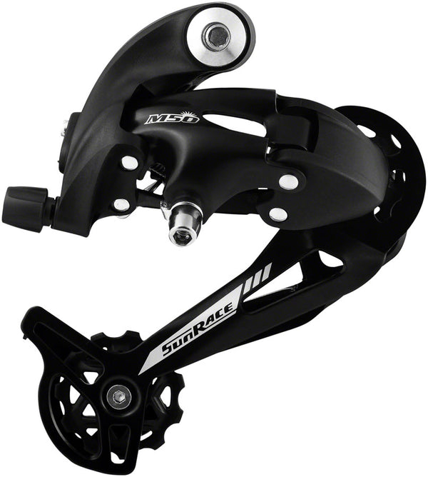 SunRace M57 Rear Derailleur - 7/8-Speed Long Cage Black