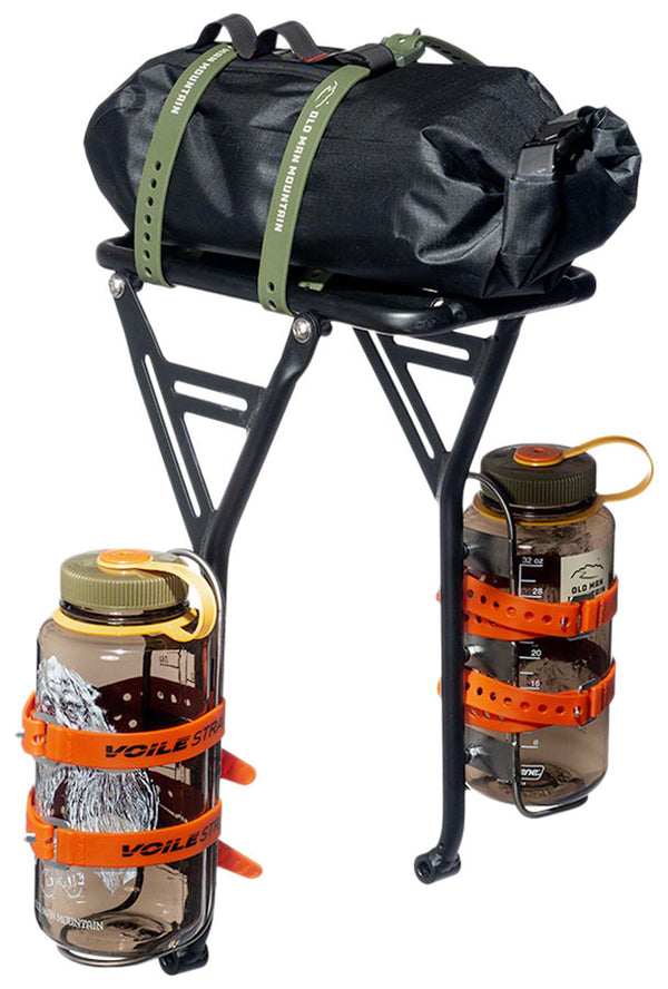 Old Man Mountain Elkhorn Rack - Front or Rear Mount Tall Black