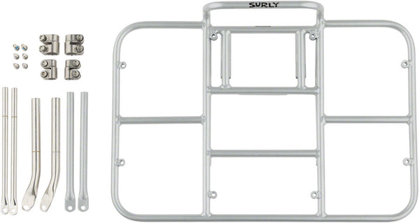 Surly 24-Pack Rack Front Rack - Steel Silver