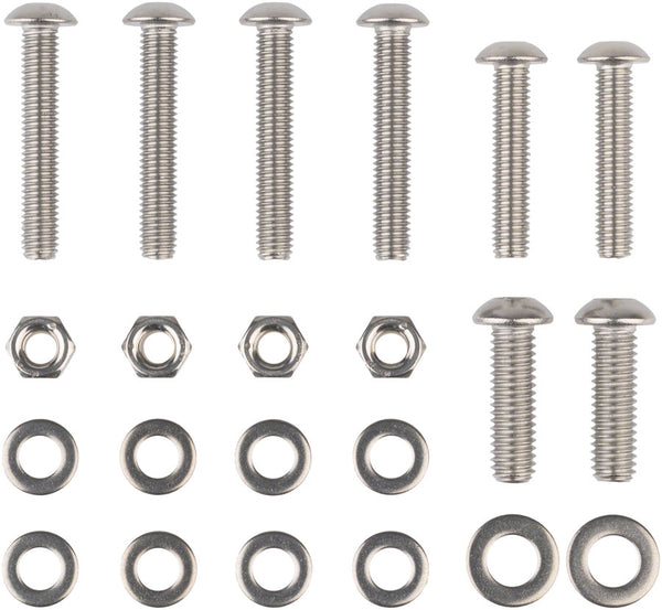 Benno Rail Clamp Set - Compatible With Carry-On Boost EVO 1-3  (16-19) Black