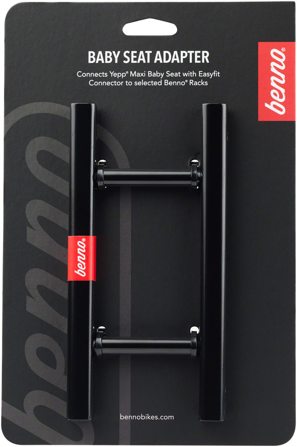 Benno Yepp EasyFit Baby Seat Adapter - Fit Boost Evo 1-3 eJoy eScout Carry On BLK