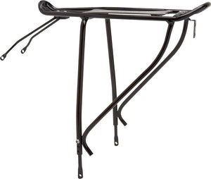 Planet Bike Versa Disc Brake Compatible Rear Rack BLK. Fits up to 29