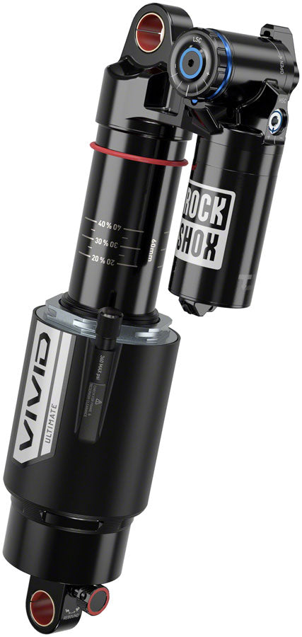 RockShox Vivid Ultimate RC2T Rear Shock - 230 x 62.5 mm Vivid Air 1 Token Reb25/Comp37 L/O4 Std 8x25 C1 Nukeproof Mega 2021+