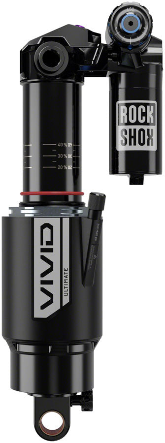 RockShox Vivid Ultimate RC2T Rear Shock - 225 x 75 mm Vivid Air 2 Tokens Reb25/Comp37 L/O2 Trun/Std  C1 SC Demo 2020+