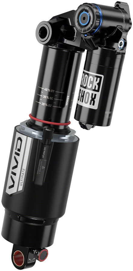 RockShox Vivid Ultimate RC2T Rear Shock - 225 x 75 mm Vivid Air 2 Tokens Reb25/Comp37 L/O2 Trun/Std  C1 SC Demo 2020+