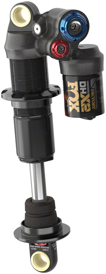 FOX DHX2 Factory Rear Shock - Standard 10.5 x 3.5" H/LSC H/LSR Hard Chromoly Damper Shaft