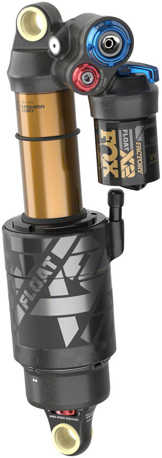 FOX FLOAT X2 Factory Rear Shock - Metric 230 x 62.5 mm 2-Position Lever Kashima Coat