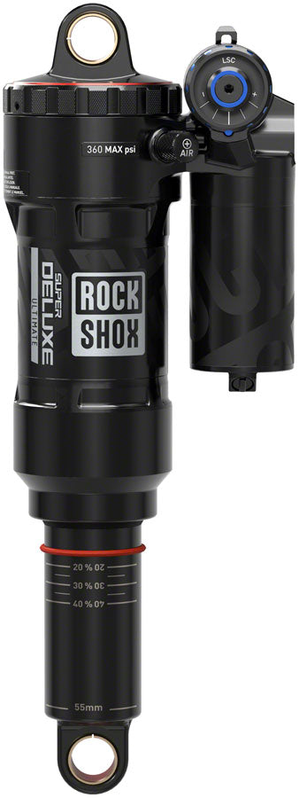 RockShox Super Deluxe Ultimate RC2T Rear Shock - 230 x 62.5mm Linear Reb/L1Comp 320lb L/O Std C1 CommencalMeta SX Team 2022