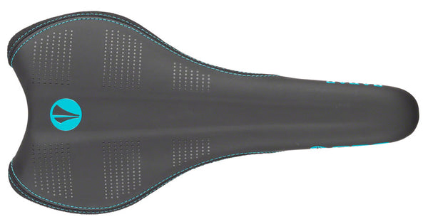 SDG Radar Saddle - Titanium Alloy Black/Turquoise