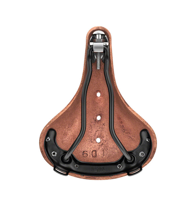 Brooks B17 Short Saddle - Steel Antique Brown