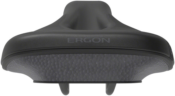Ergon ST Core Evo Men's Saddle - MD/LG Black/Gray