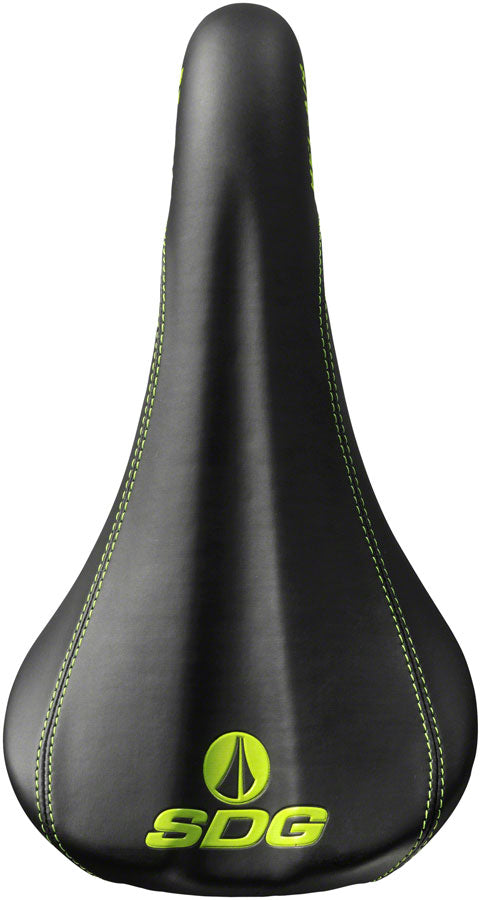 SDG Bel-Air RL Saddle - Steel Black/Green