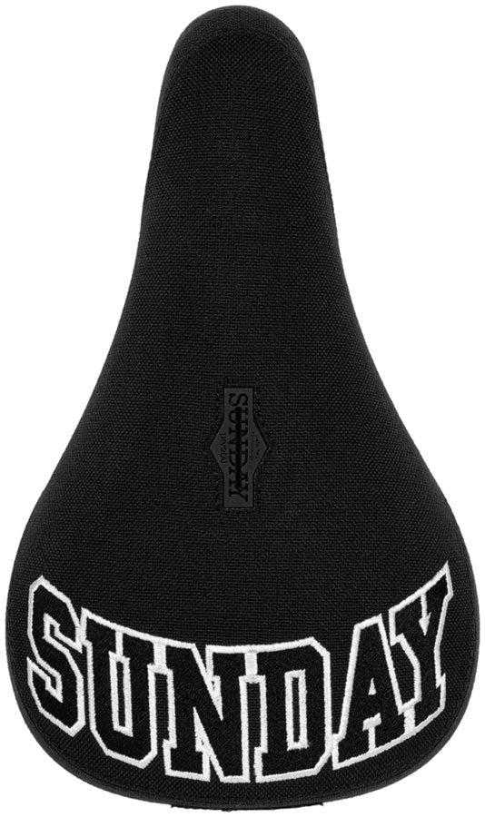 Sunday Blockhead BMX Seat - Pivotal Black/White Fat