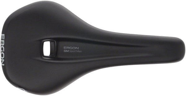 Ergon SM Sport Saddle - Chromoly Black Men's Small/Medium