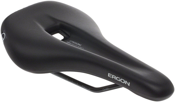 Ergon SM Sport Saddle - Chromoly Black Men's Small/Medium