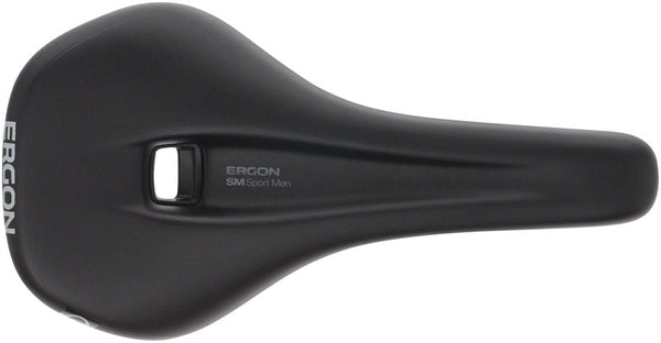 Ergon SM Sport Saddle - Chromoly Black Men's Medium/Large