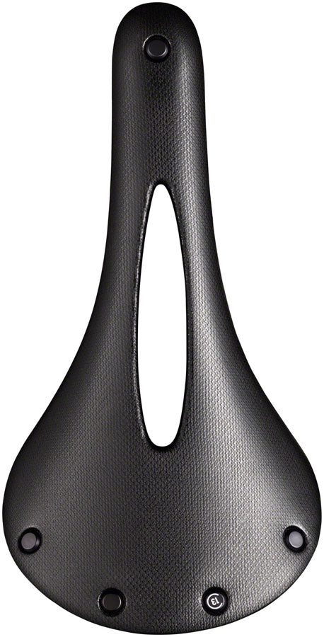 Brooks C13 Carved Saddle - Carbon Black 158mm