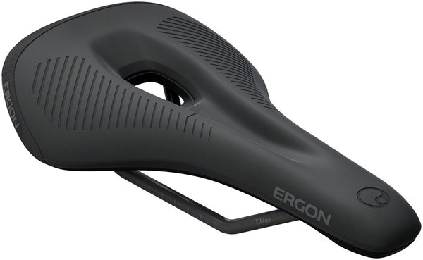 Ergon SMS Comp Saddle - TiNox SL Black Men's Medium/Large
