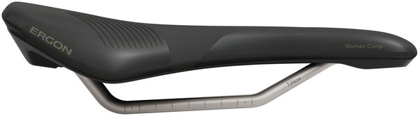 Ergon SR Allroad Comp Saddle - TiNox XP Black Women's Medium/Large