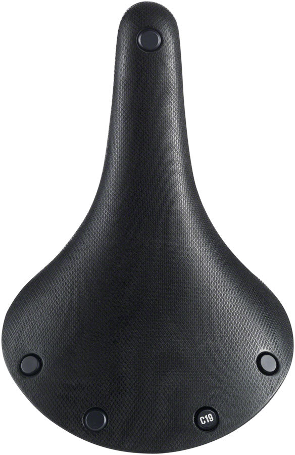 Brooks C19 All Weather Saddle - Steel Black Mens