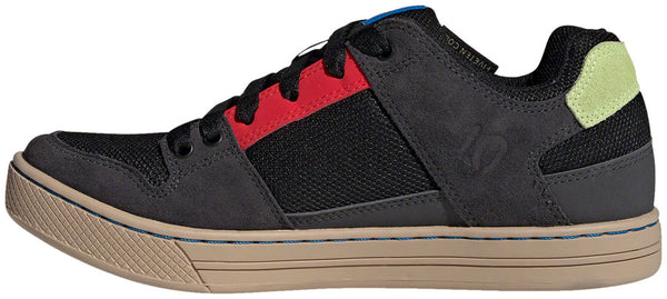 Five Ten Freerider Flat Shoes - Men's Core Black/Carbon/Pulse Lime 8