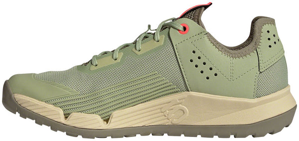 Five Ten Trailcross LT Flat Shoes - Women's Magic Lime/Quiet Crimson/Orbit Green 8